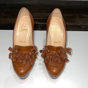 Christian Louboutin fringe pump